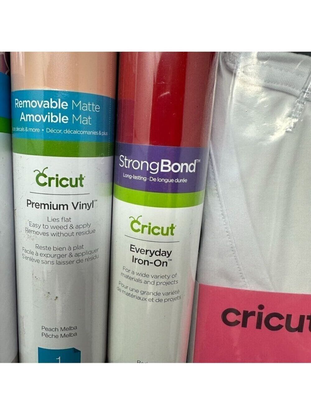 Cricut Sampler Craft Lot Vinyl Accessories HTV Cards Bundle Gift Starter Set New - Picture 4 of 11